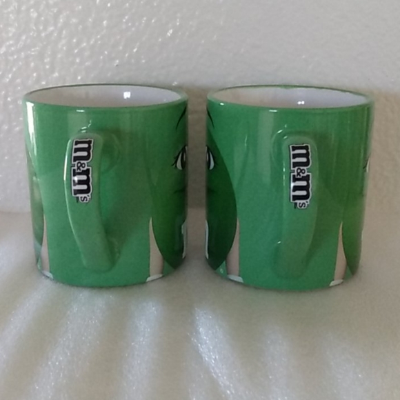 2016  Ms. Green M & M's Coffee Cup-A Pair - Picture 2 of 5